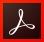 image of the Adobe Reader logo